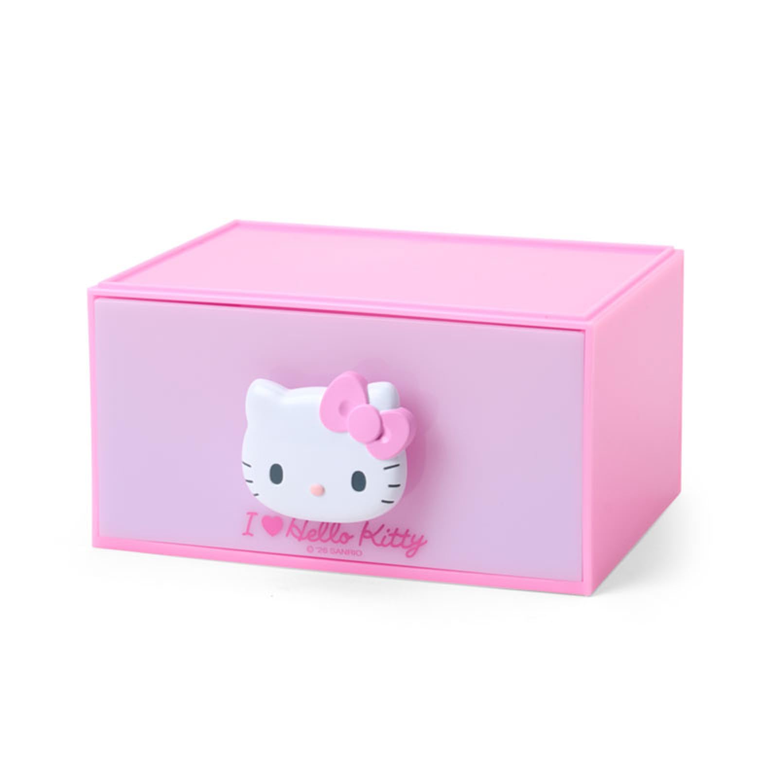 산리오 I Love Hello Kitty 헬로키티 354325 적층형 스태킹 체스트 핑크
