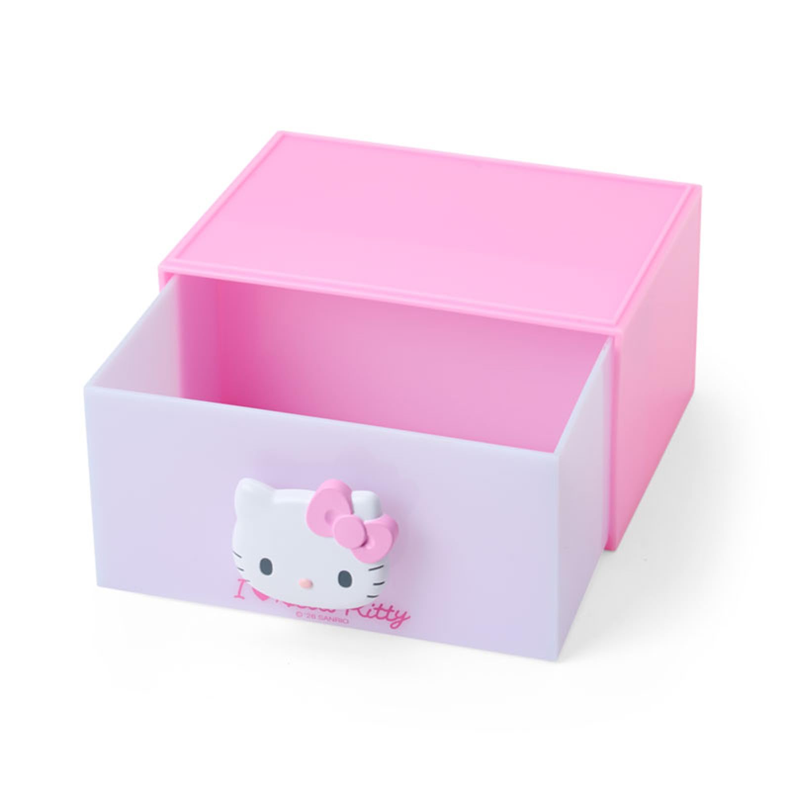 산리오 I Love Hello Kitty 헬로키티 354325 적층형 스태킹 체스트 핑크 이미지 3