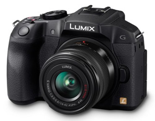 [중고] 파나소닉 루믹스 블랙 DMC-G6W 미러리스 카메라 14-42mm 45-150mm 렌즈킷 이미지 3