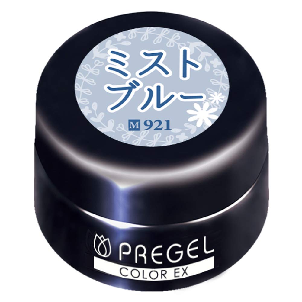프리젤 컬러EX 미스트블루 921 3g 젤네일