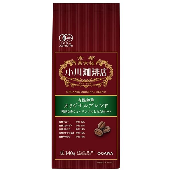 오가와커피 유기농 오리지널 블렌드 원두 1400g 10봉
