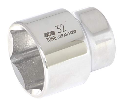 토네 S4V-32 SUS 6각 소켓 12.7mm 32mm 이미지 2