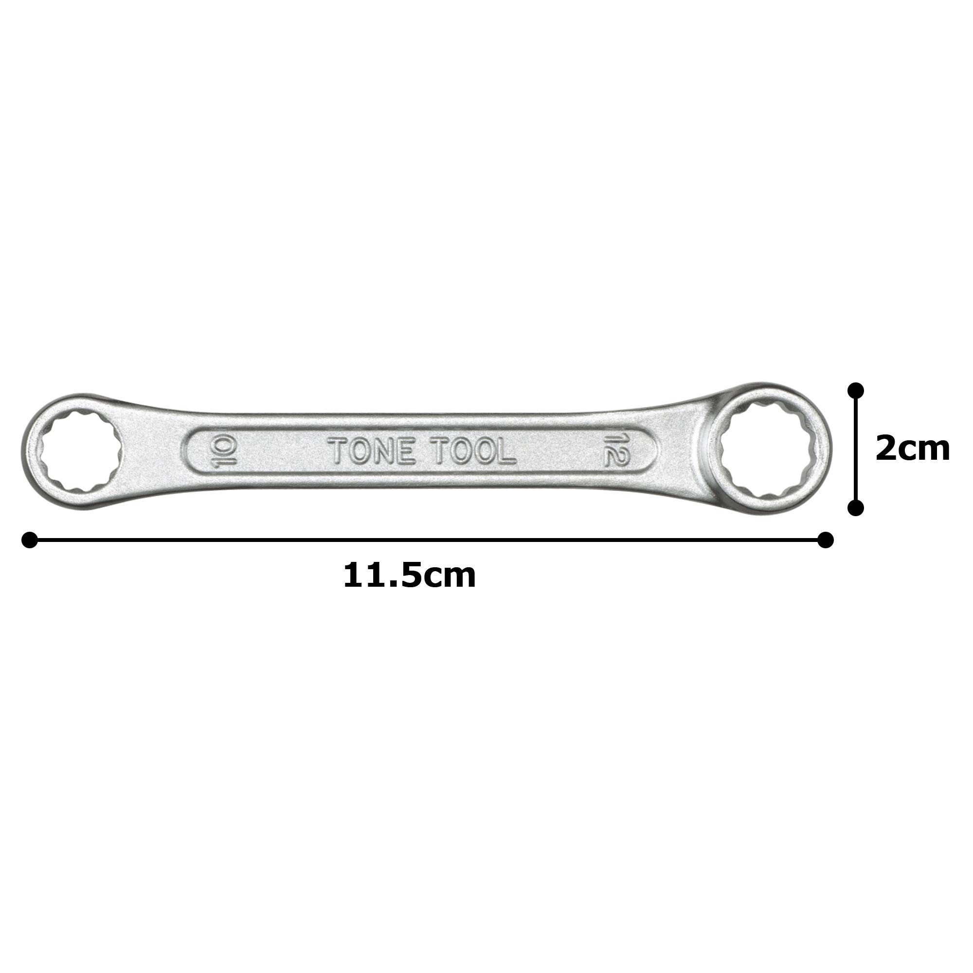토네 메가네 렌치 숏 스트레이트 HPM03-1012 10x12mm 이미지 5