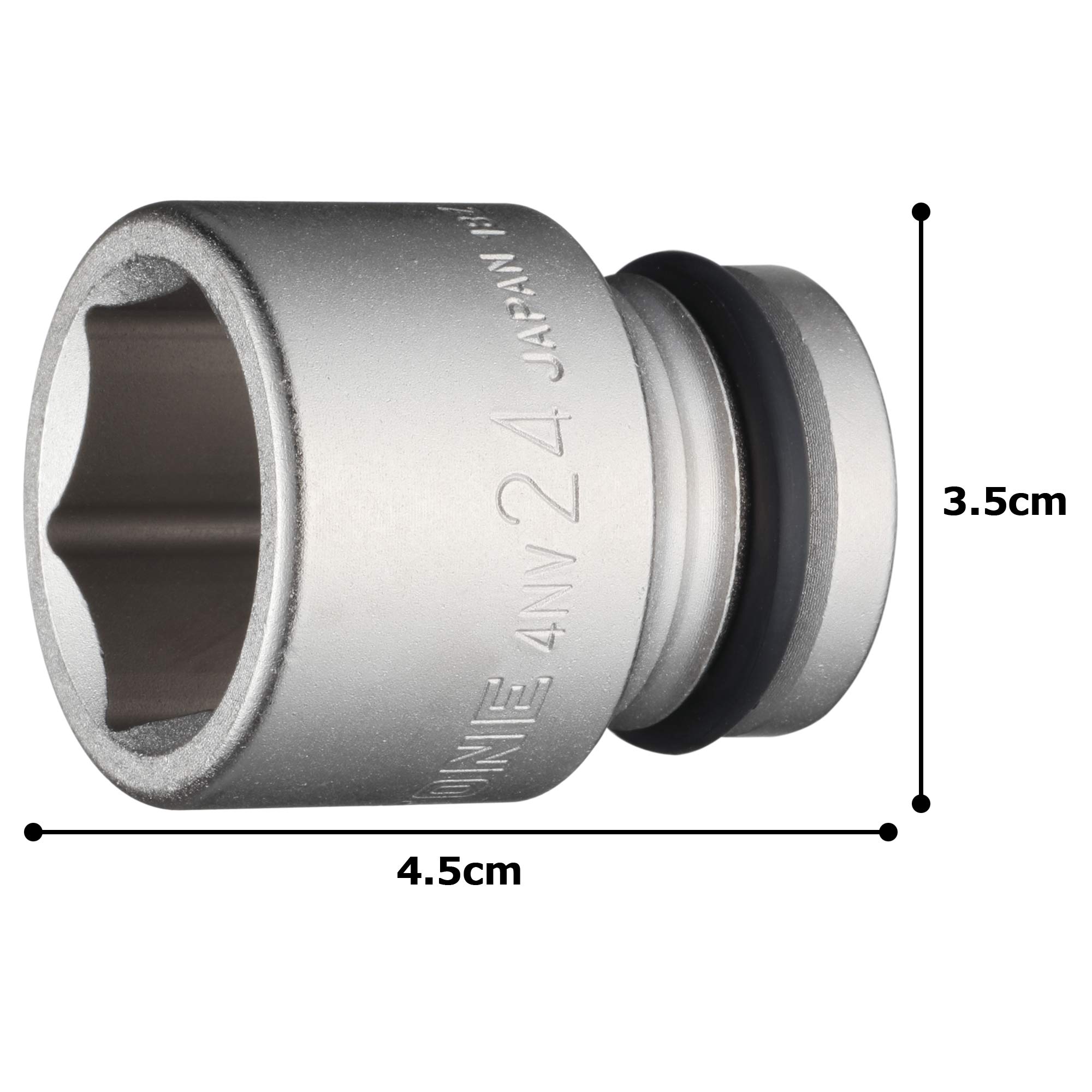 토네 4NV-24 임팩트 소켓 12.7mm 24mm 이미지 5