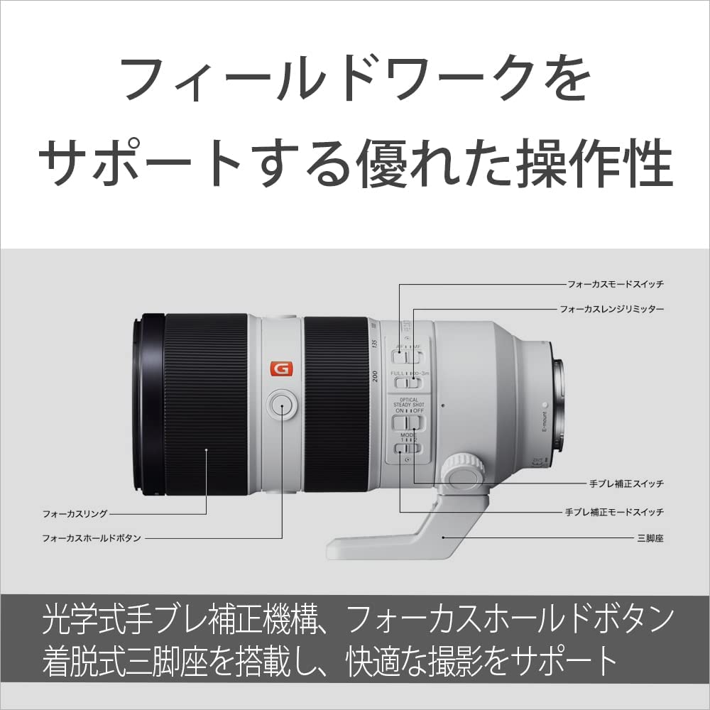 소니 G Master FE 70-200mm F2.8 GM OSS 망원 줌렌즈 이미지 9
