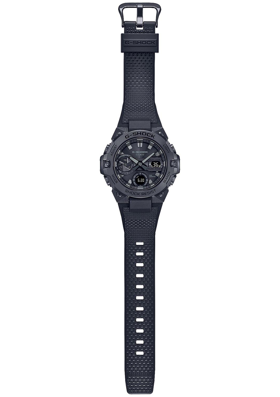 카시오 지샥 G-STEEL 올블랙 GST-B400BB-1AJF 손목시계 콤비네이션 이미지 2