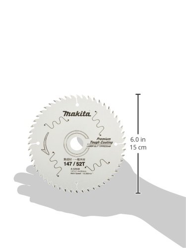 마키타 프리미엄 터프 코팅 A-52548 147mm 52T 원형톱날 이미지 3