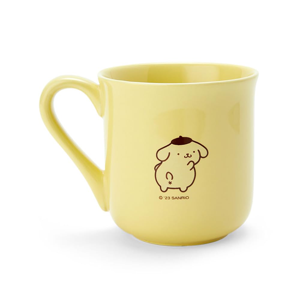 산리오 폼폼푸린 422410 도자기 머그컵 260ml 옐로우 이미지 2