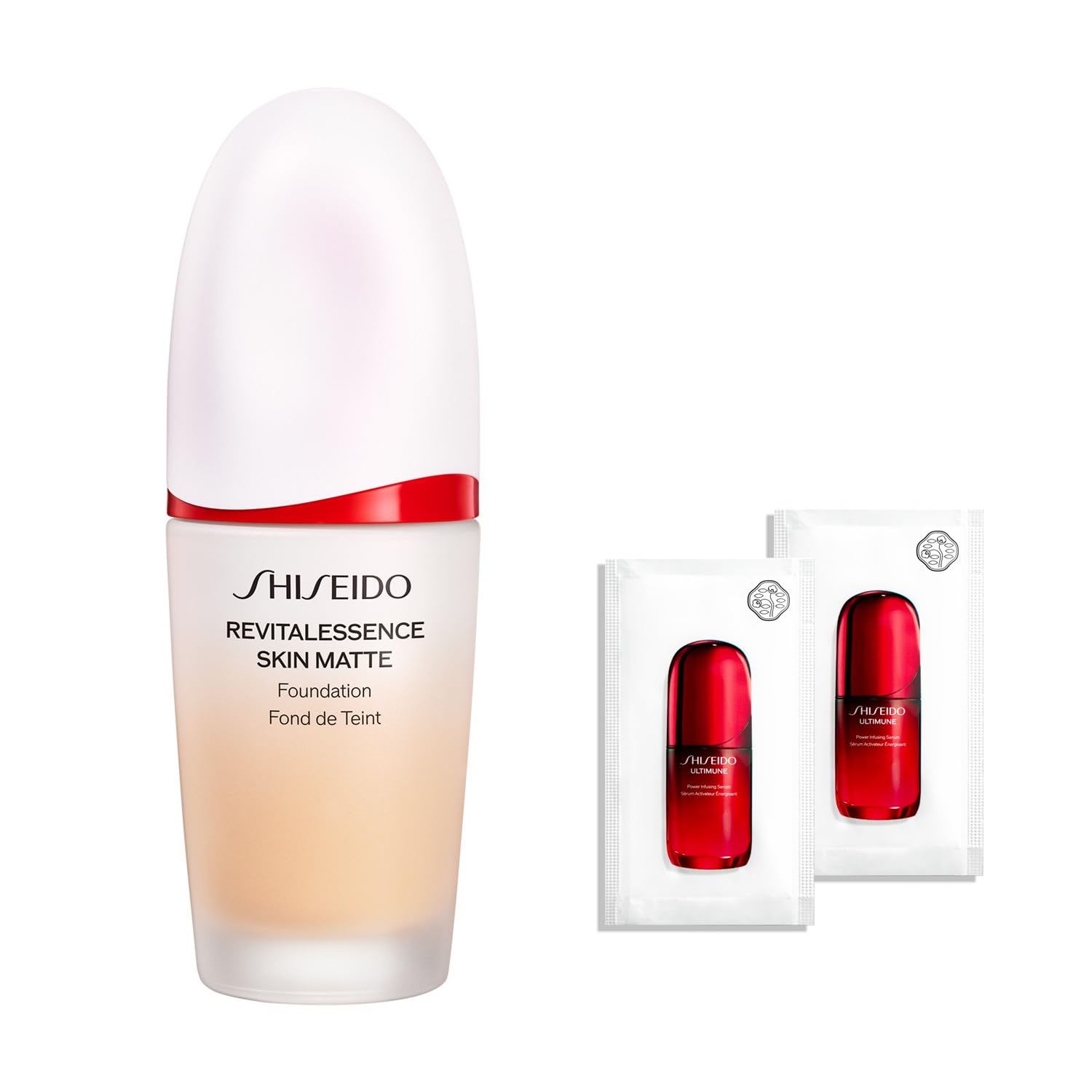 시세이도 에센스 스킨 스무스 파운데이션 140 포슬린 30ml 리퀴드 세럼증정