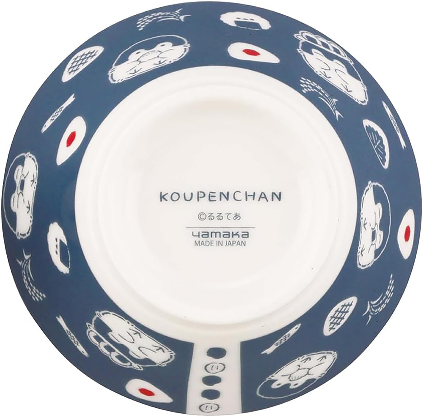 야마카 코우펜짱 오니기리 KPC22-351 360ml 밥공기 이미지 3