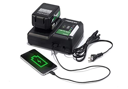 하이코키 급속 충전기 UC18YDL2 14.4V-18V USB포트 이미지 3