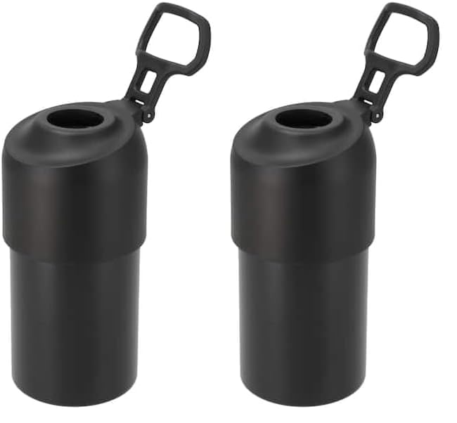 니토리 접이식 손잡이형 페트병 홀더 2111200011814 500-650ml 블랙 2개입