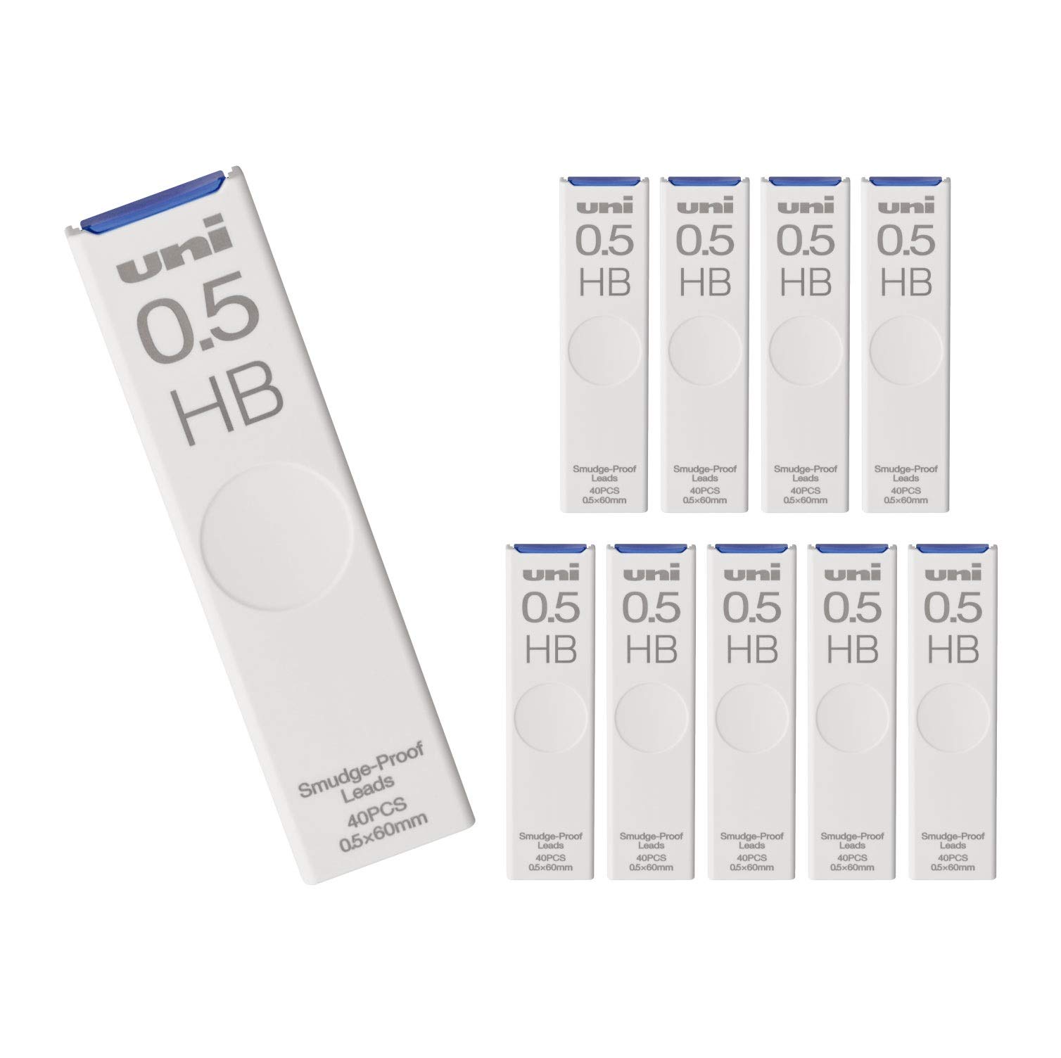 미쓰비시 연필 유니 ULS0540HB 0.5mm HB 샤프심 화이트