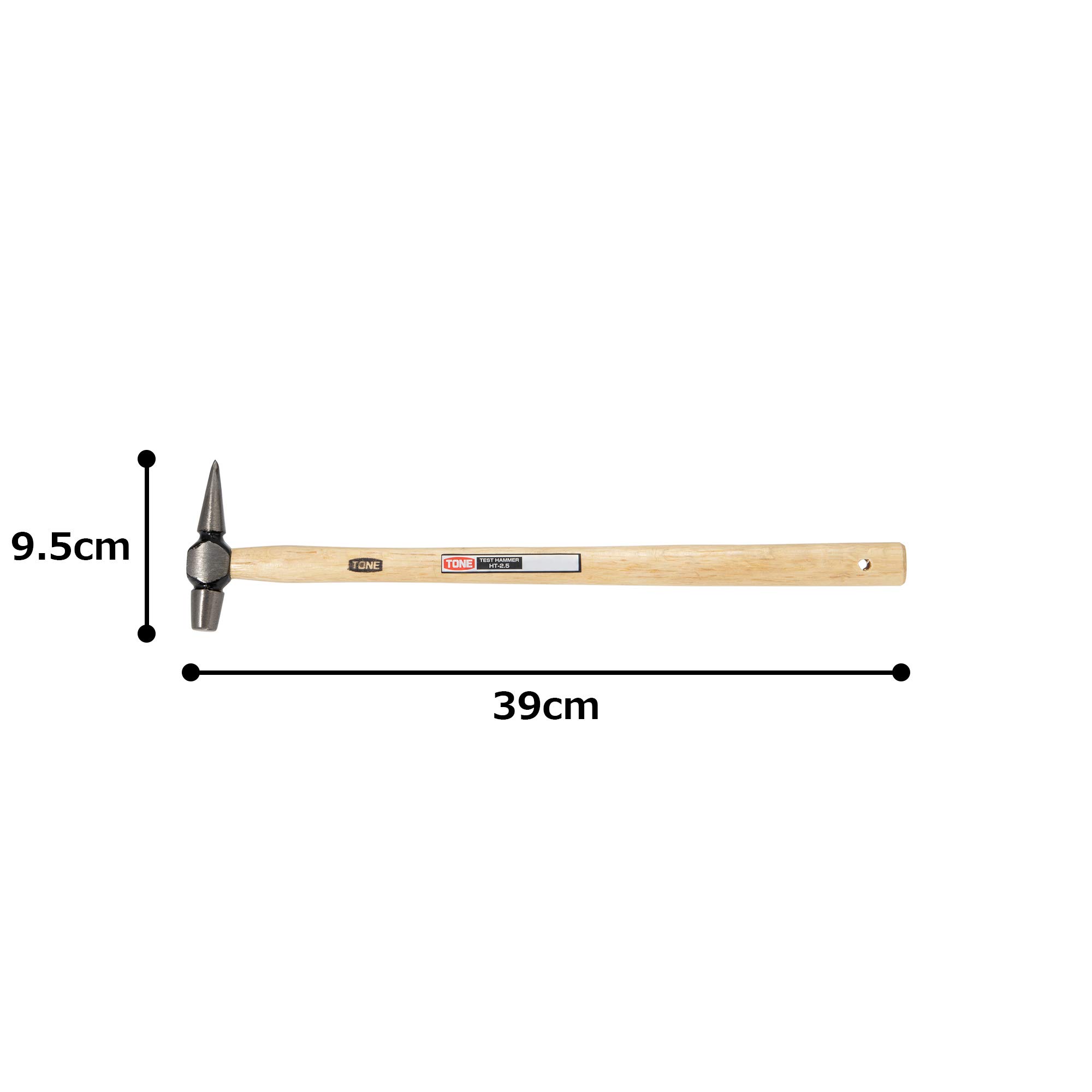 토네 HT-2.5 0.25lb 점검 망치 이미지 2