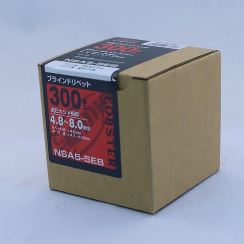 롭텍스 NSA55EB 300개입 알루미늄 스틸 블라인드 리벳 이미지 4