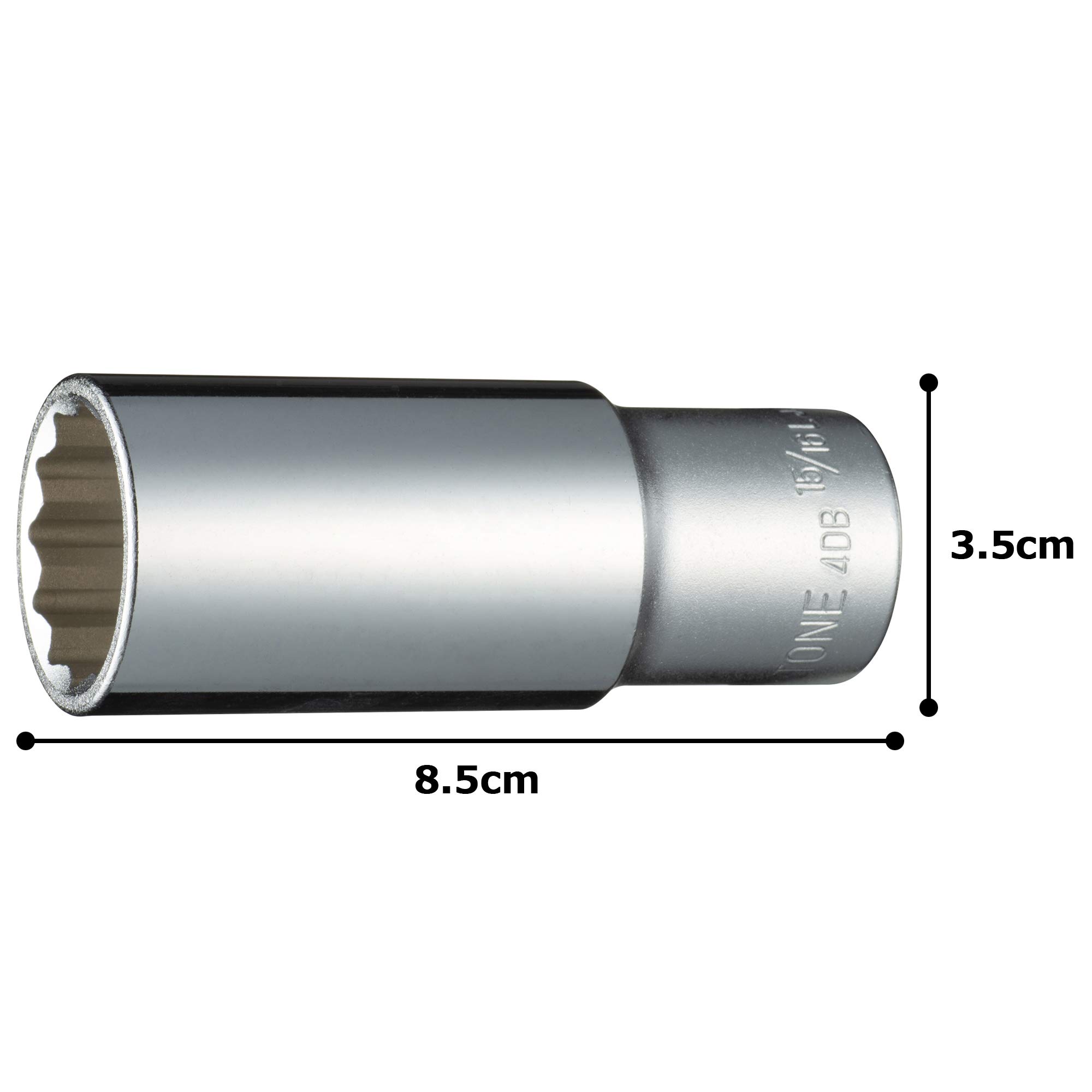 토네 12각 딥소켓 4DB-30L 15/16인치 이미지 5