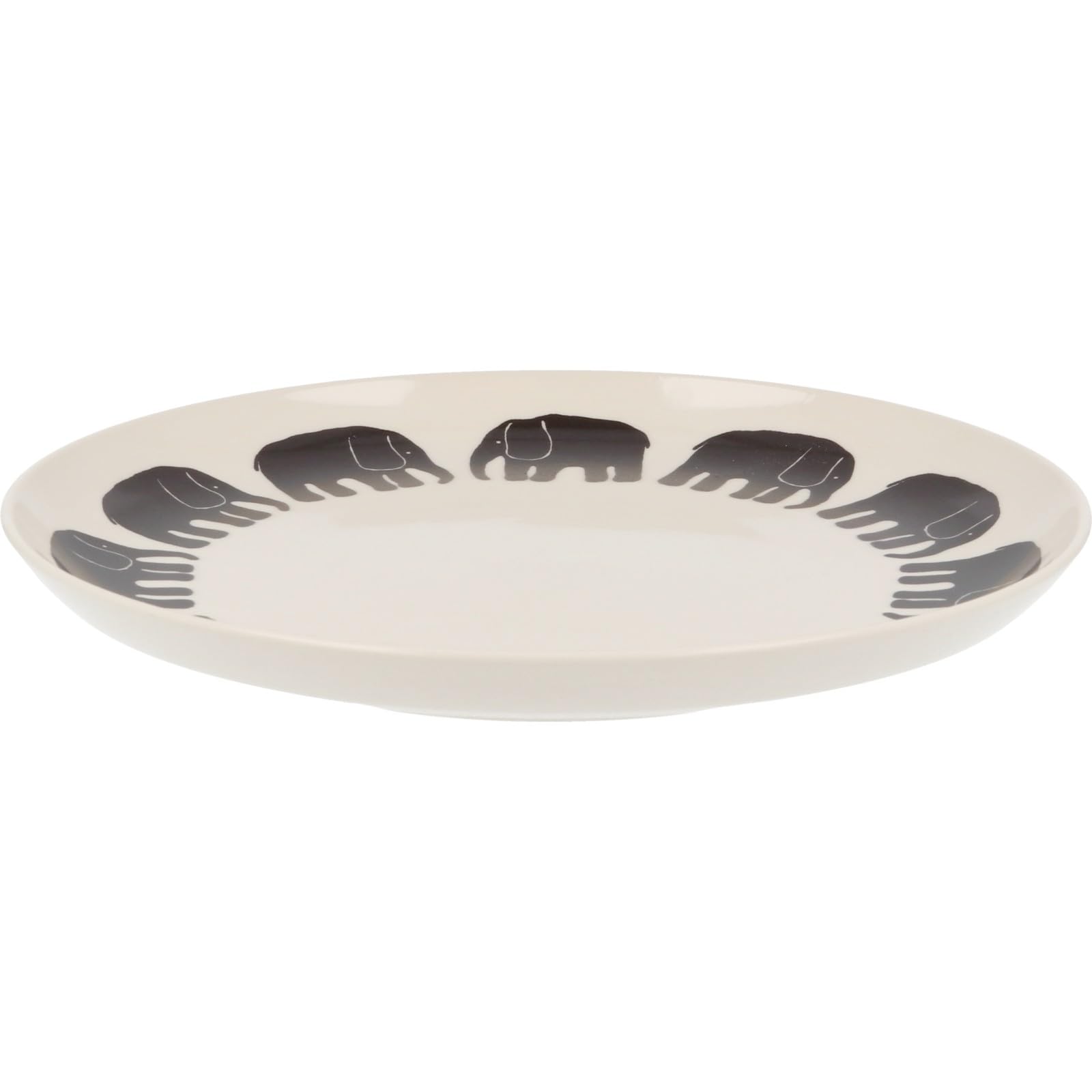 야마카 핀레이슨 엘레판티 FIN143-330 21.5cm 블랙 접시 단품 이미지 2