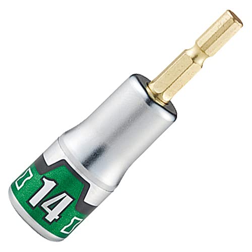 KTC 난공불락 14mm BZP63S-14 임팩트 쇼트 소켓비트 육각 이미지 2