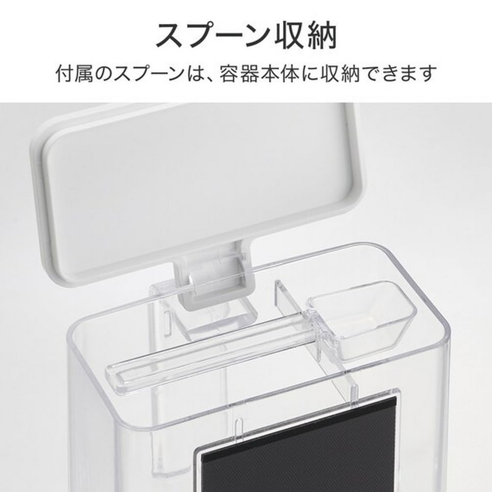 니토리 MS443 마그넷 조미료 보관통 화이트 400ml 이미지 3