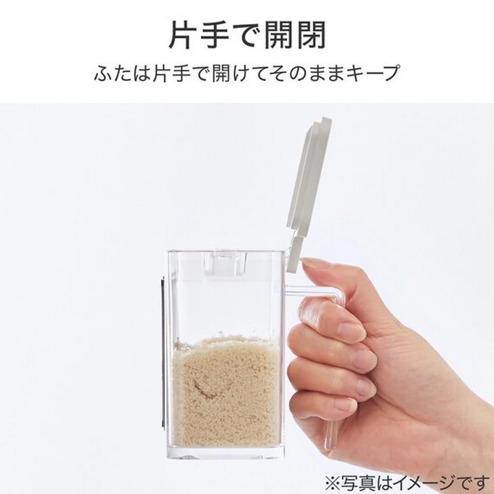 니토리 MS443 마그넷 조미료 보관통 화이트 400ml 이미지 5