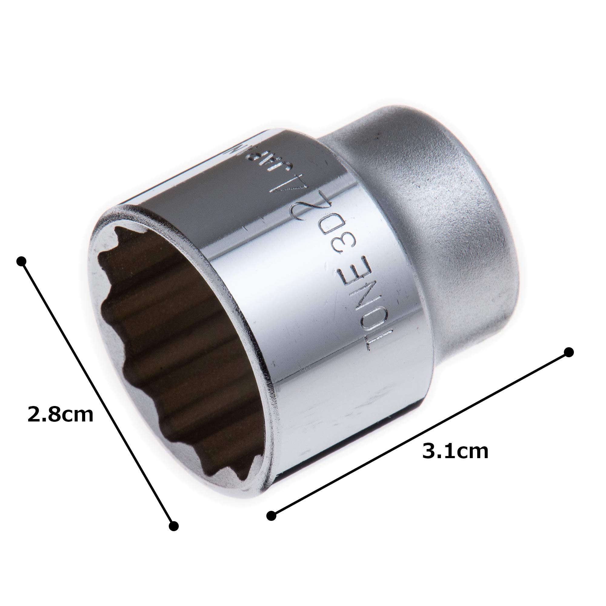 토네 12각 소켓 HP3D-24 24mm 이미지 3