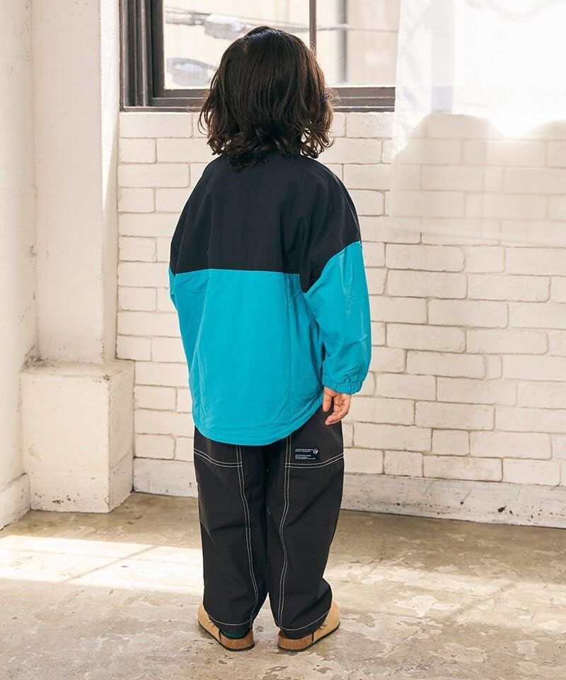 마키즈 나일론 배색 재킷 라벤더 90 이미지 7
