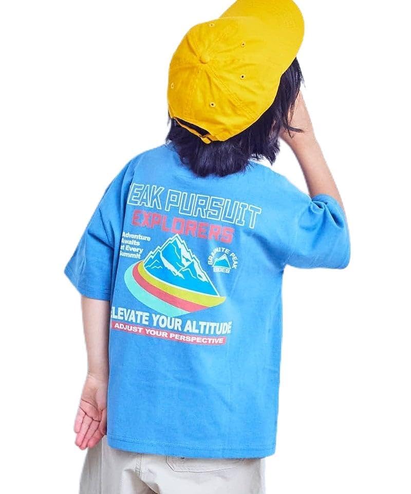 마키즈 데일리 프린트 반팔 티셔츠 다크블루 80