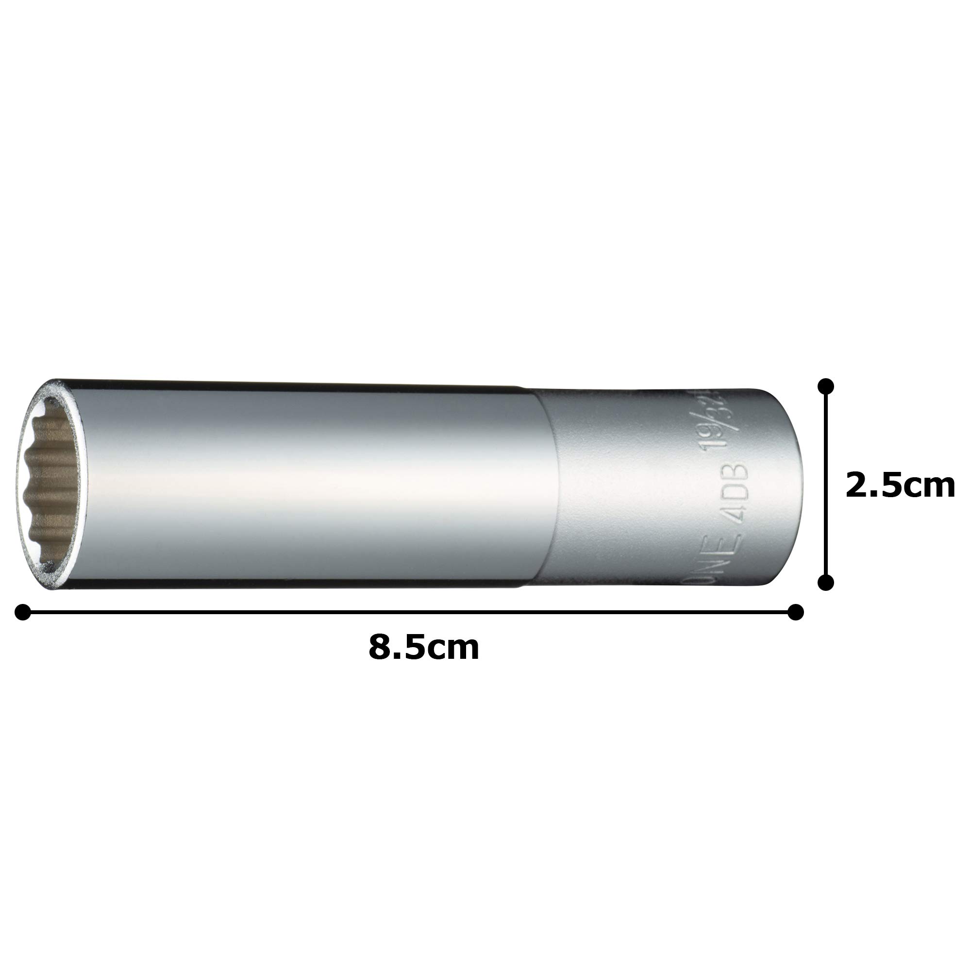 토네 12각 딥소켓 4DB-19L 19/32인치 이미지 5