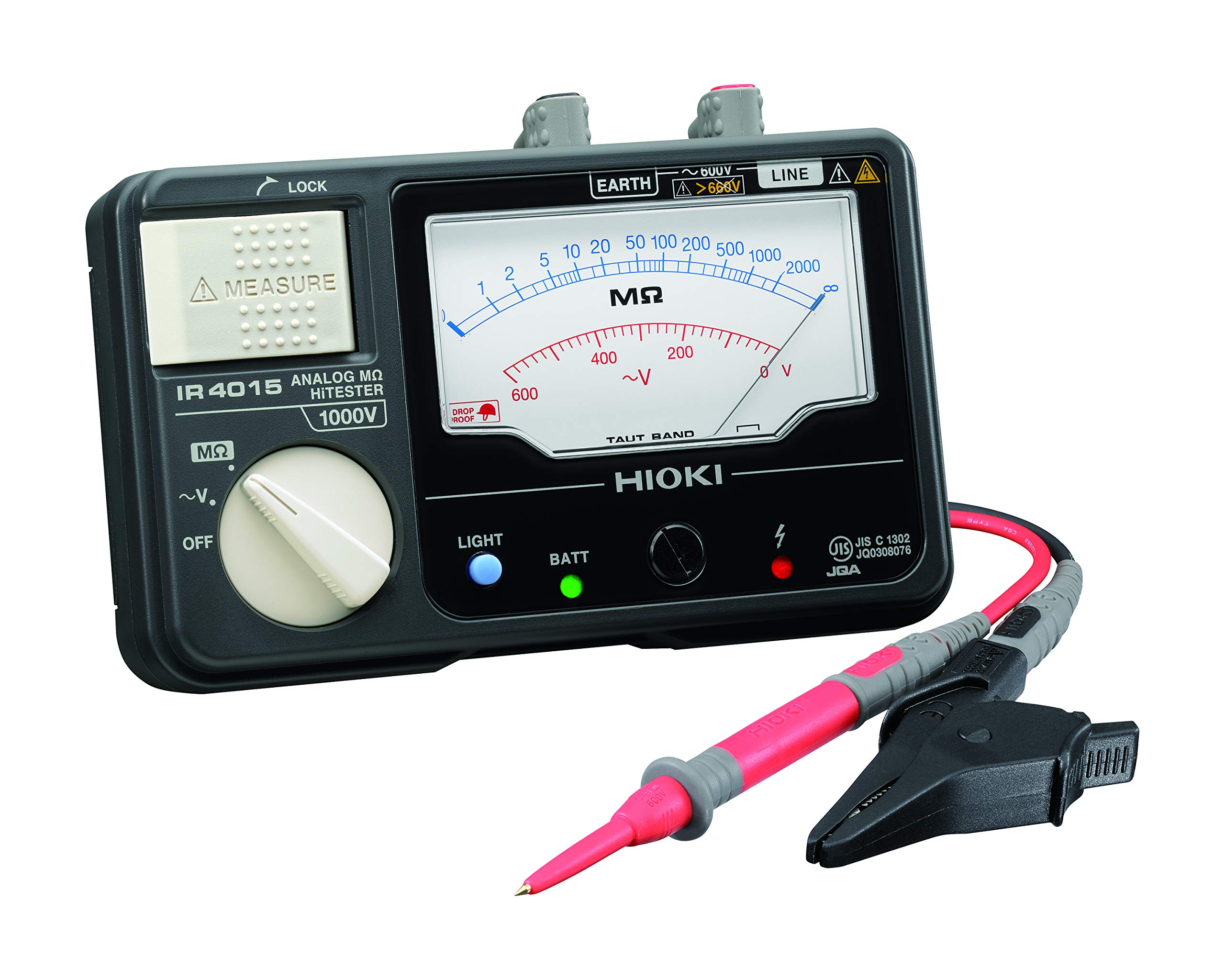 하이오키 IR4015-10 1000V 아날로그 절연저항계 메거