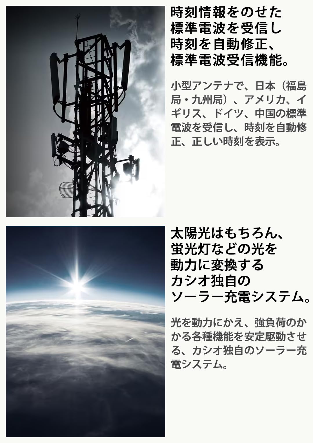 카시오 지샥 G-STEEL 미드사이즈 GST-W300G-1A1JF 전파 솔라 미드 사이즈 이미지 5