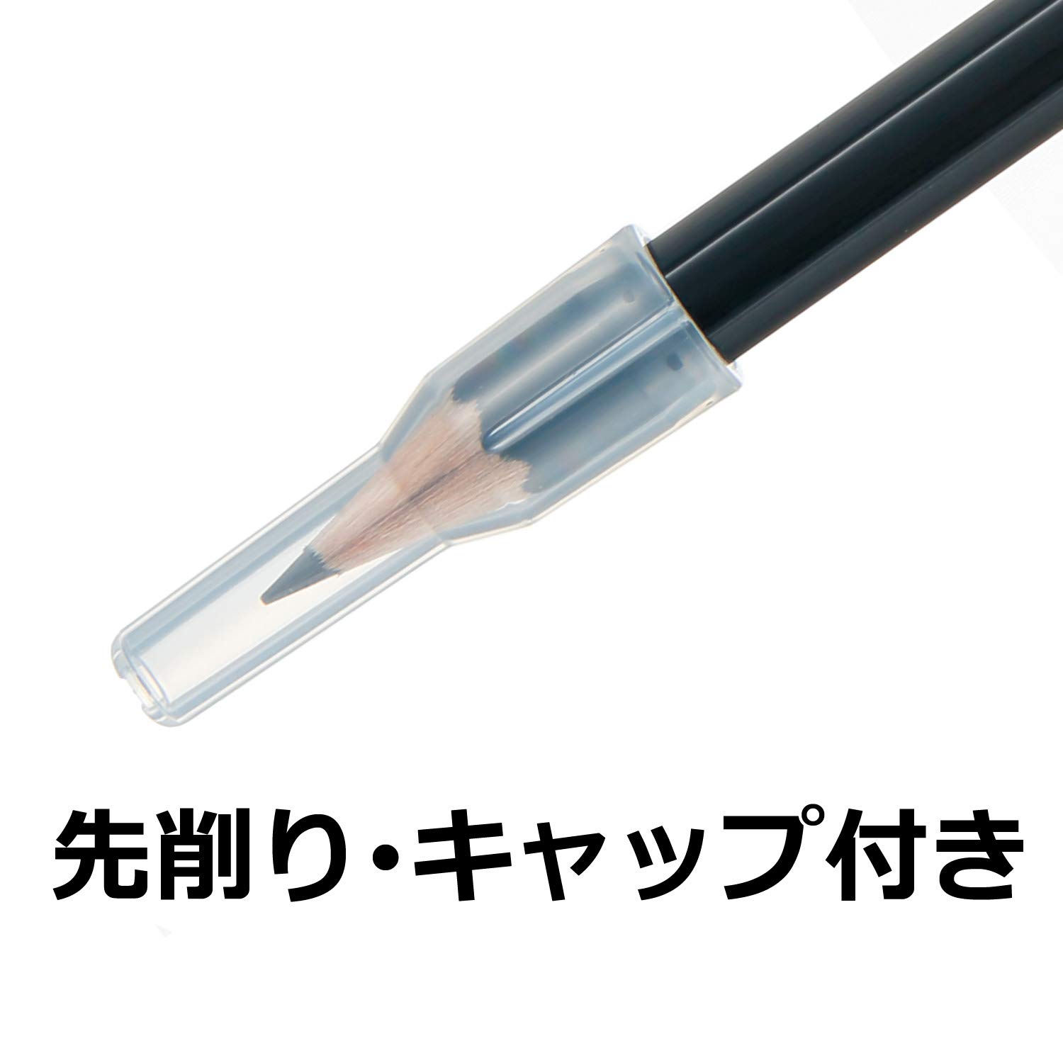 톰보 모노 마크시트 시험용 문구 세트 PCC-611 연필 3본 지우개 2개 깎이 이미지 4