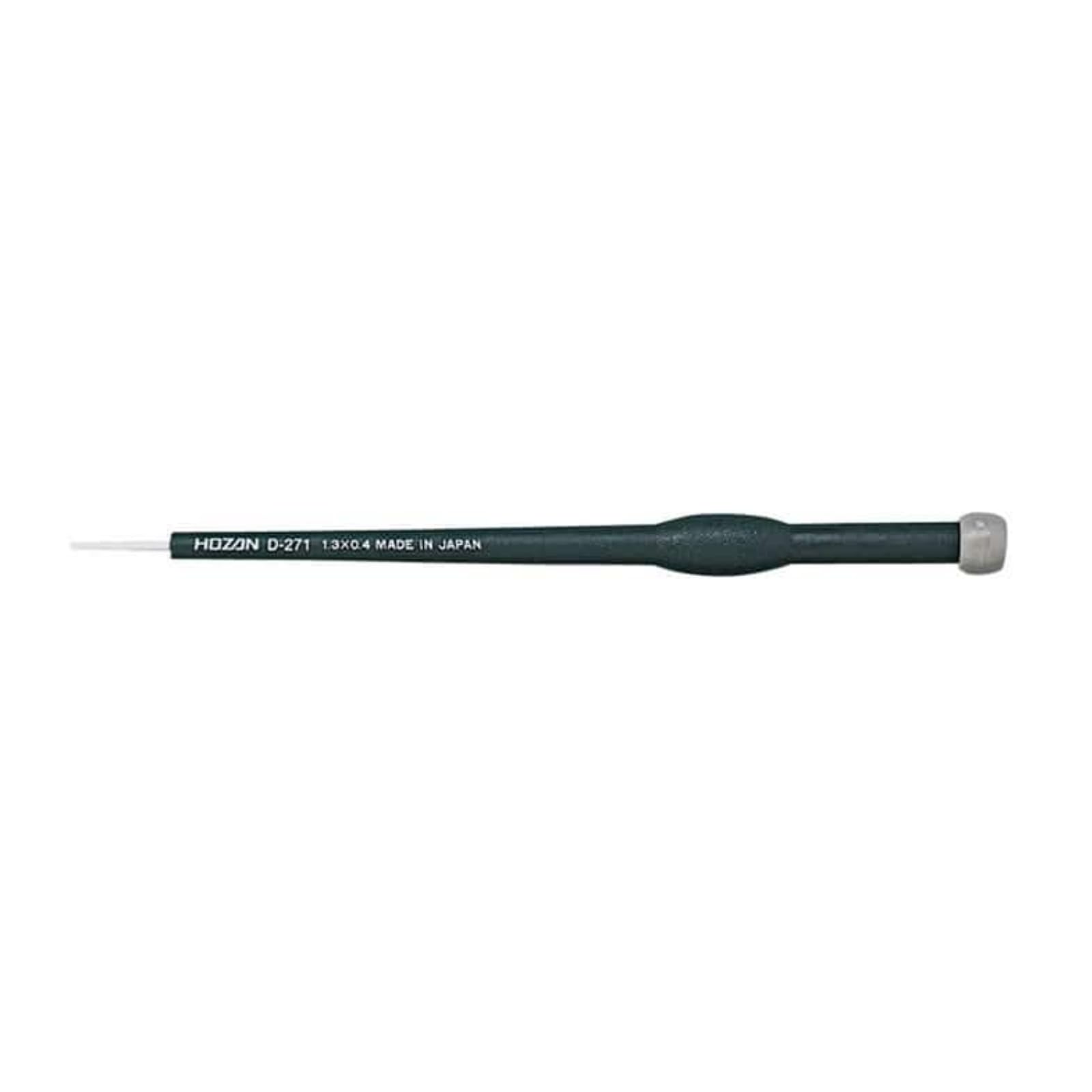 호잔 세라믹 조정 드라이버 D-271 1.3mm 비자성 팁 사이즈 - 1.3mm