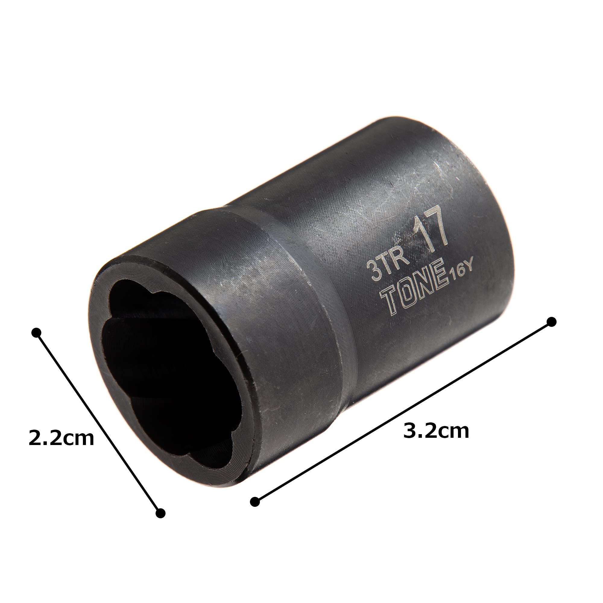 토네 토네이도 HP3TR-17 17mm 소켓 이미지 2