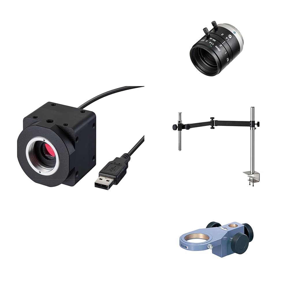 호잔 USB 연결 500만 화소 초점거리 25mm 작동거리 250mm-∞ 롱 암 클램프