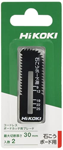하이코키 0037-7476 보드커터 삼면날 석고보드용 30mm 2개입
