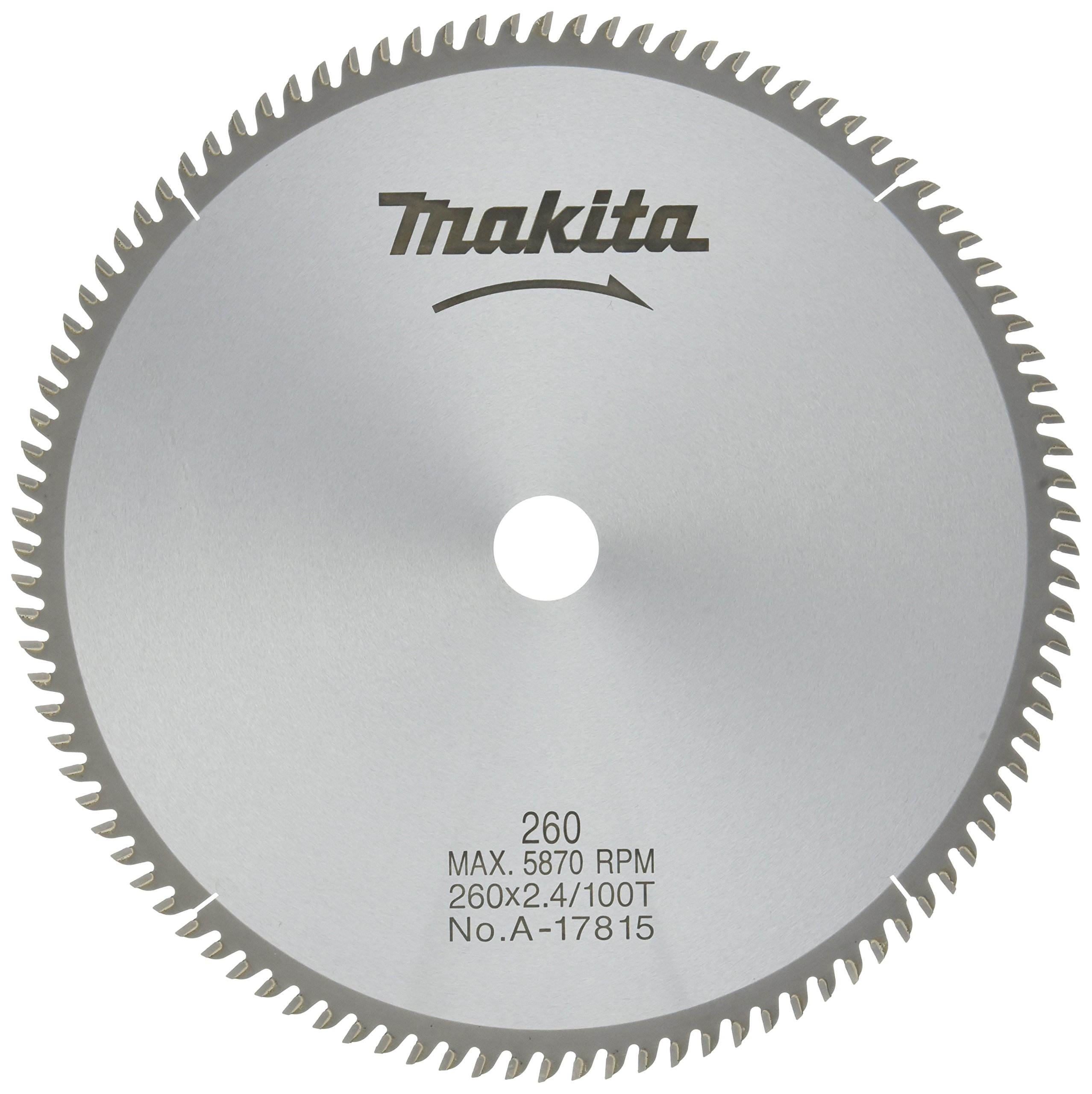 마키타 더블슬릿 일반목재용 A-17815 260mm 100T 칩쏘