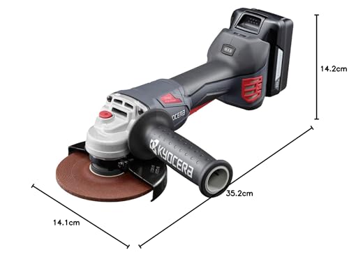 교세라 DG183L5 블랙 125mm 충전식 디스크 그라인더 세트 이미지 10