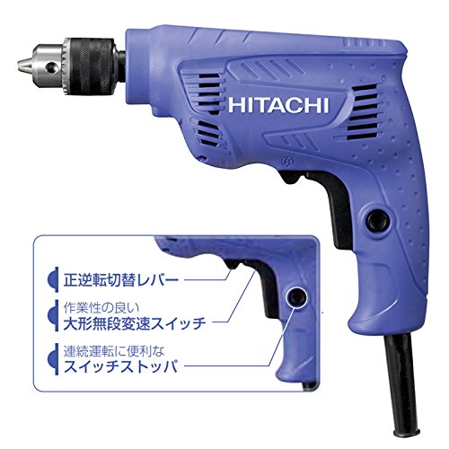 하이코키 전기 드릴 FD10VST 철공 10mm 목공 25mm 450W 이미지 5