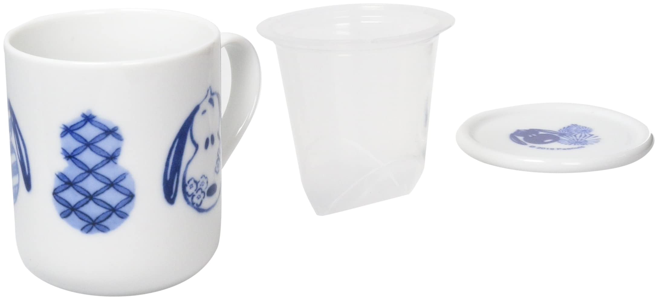 야마카 피너츠 티메이트 머그컵 SN84-12 300ml 거름망포함 이미지 3