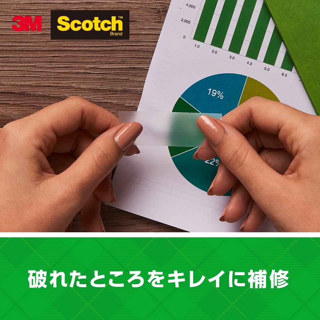 3M 커넥트 디스펜서 멘딩 테이프 CM12-CDS 12mm c.멘딩 테이프 12mm 단품 이미지 4