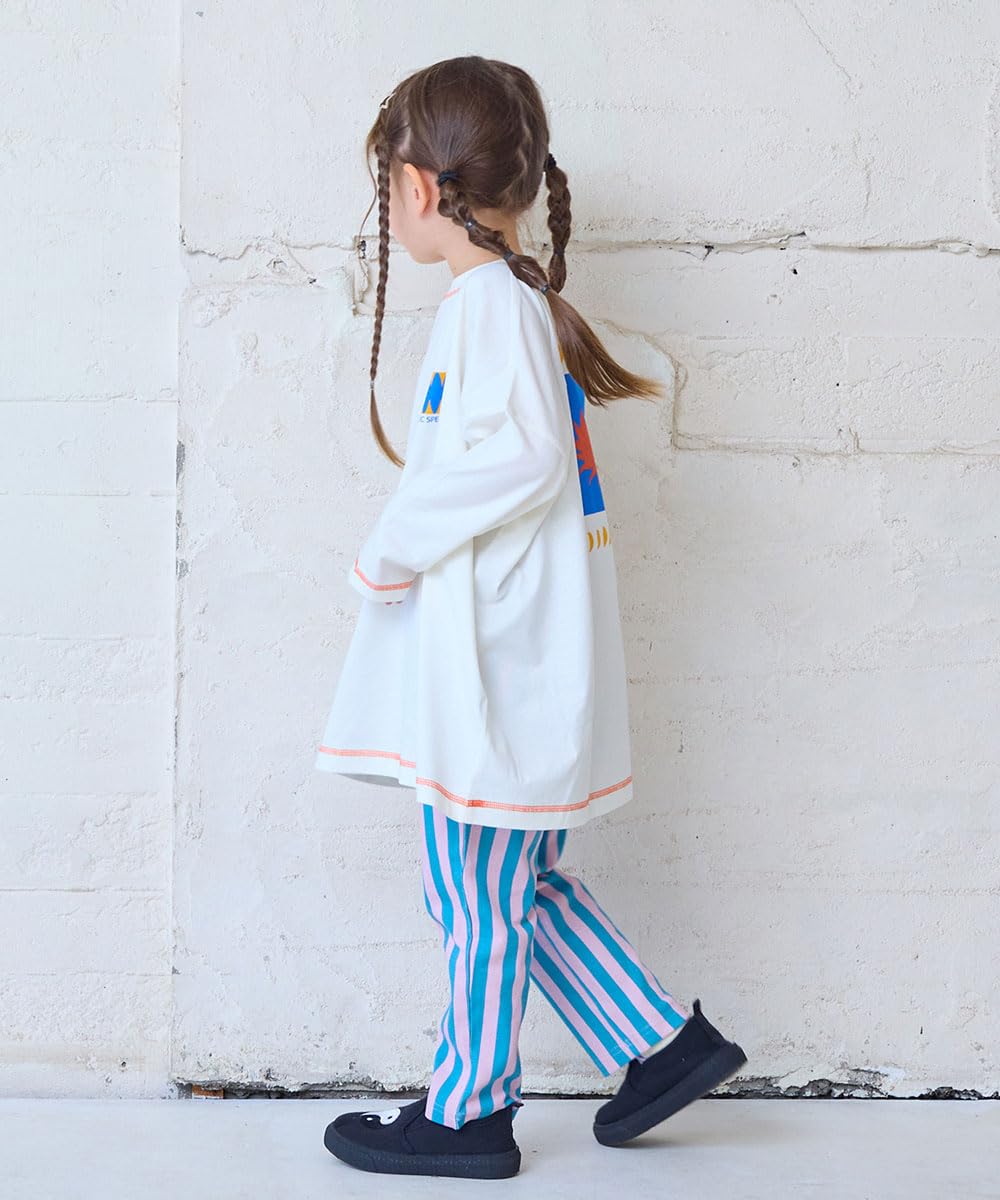 마키즈 COTTON from U.S.A 전후면 프린트 빅 B61 그레이 헤더 150 이미지 6
