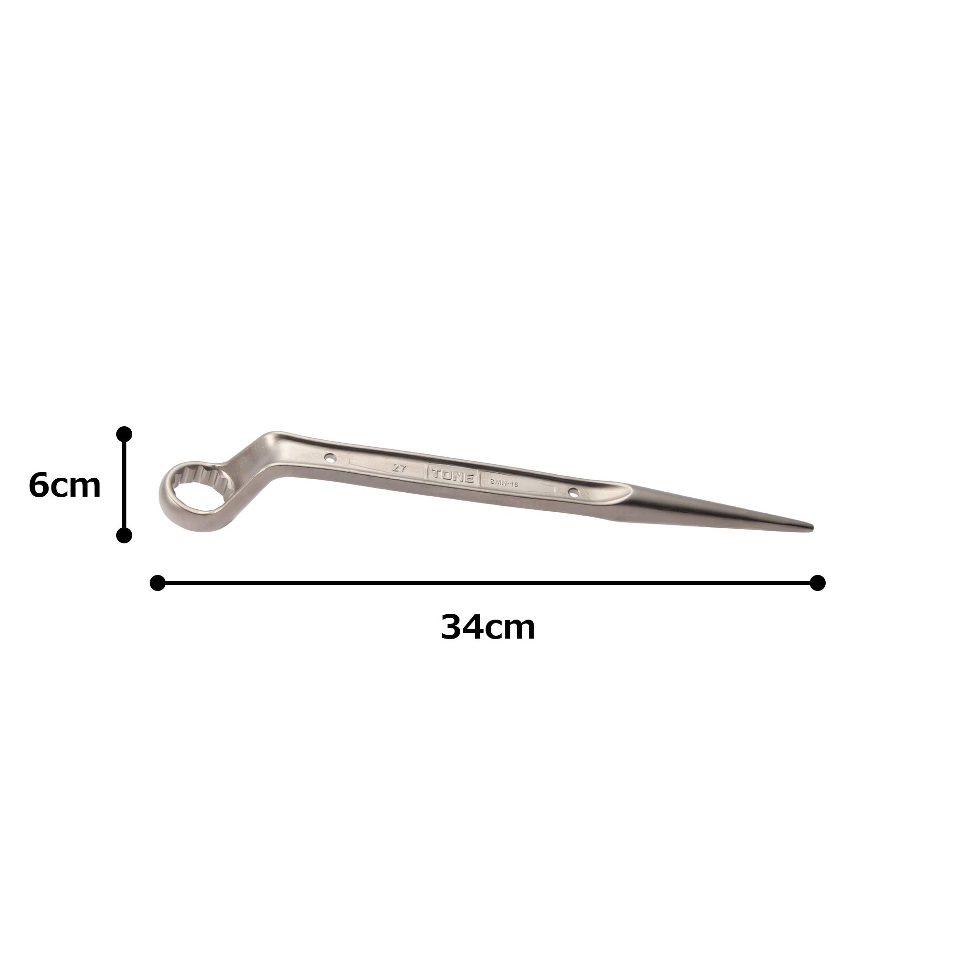 토네 SMN-16 27mm 시노부착 안경렌치 토르시아볼트용 이미지 5