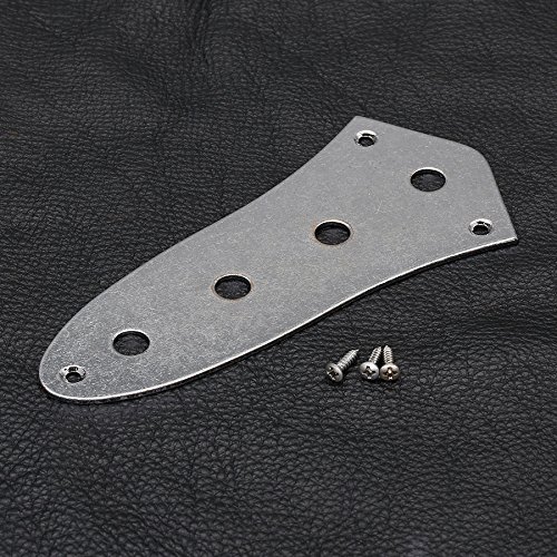 고토 CP-20 JB 베이스 컨트롤 플레이트 레릭 크롬 이미지 2