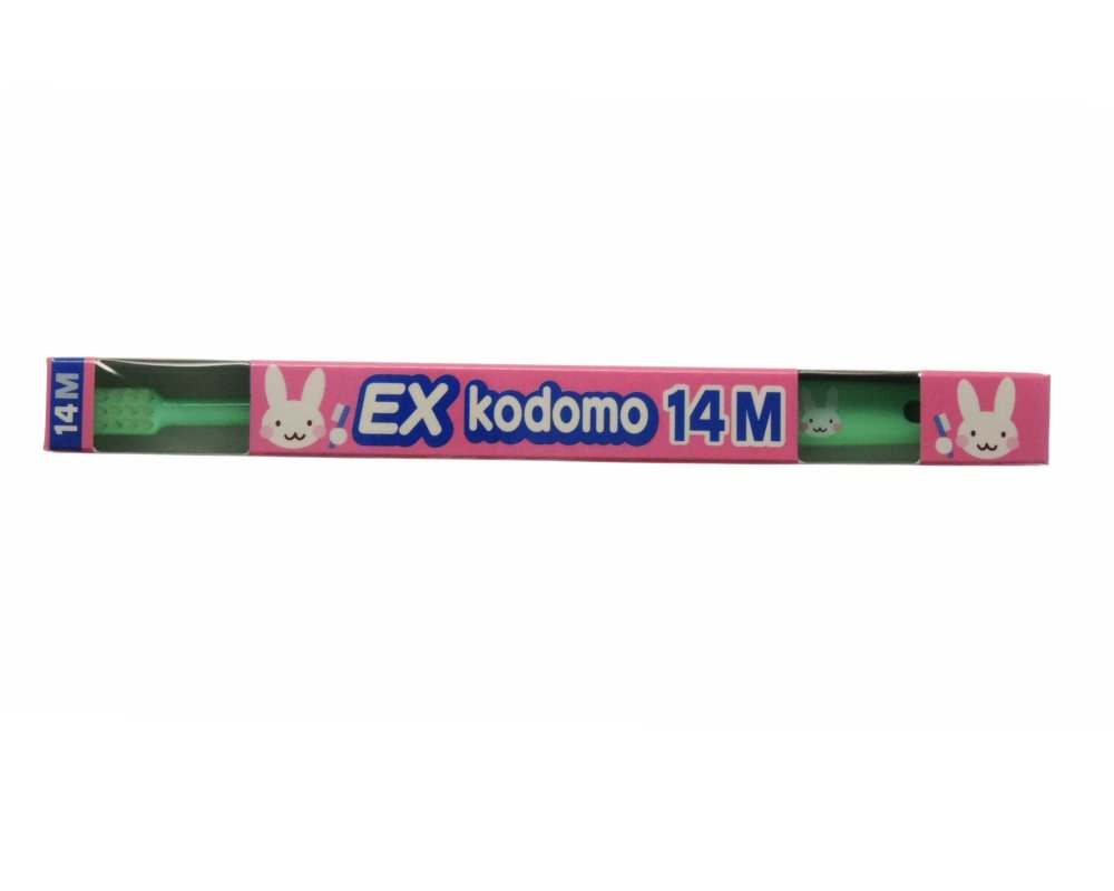 라이온 덴트이엑스 kodomo 코도모 그린 11M 8-12세 어린이 칫솔