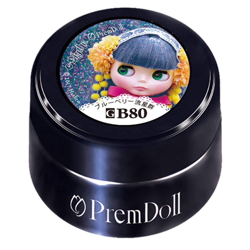 프리젤 프리무돌 블루베리 유성군 DOLL-B80 3g 컬러젤 UV/LED 3g x 1개