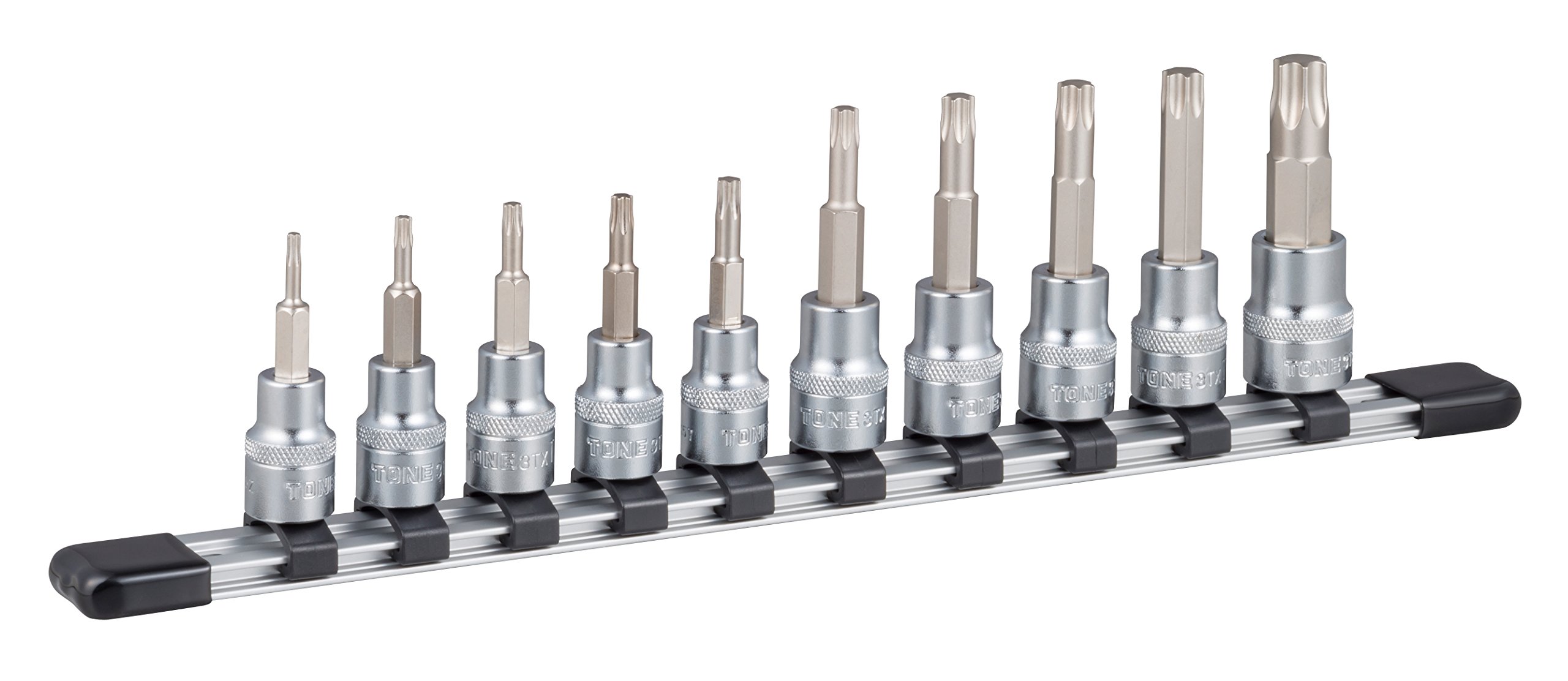 토네 HTX310 톡스 소켓 세트 9.5mm 10점 강력형 홀더포함 이미지 1