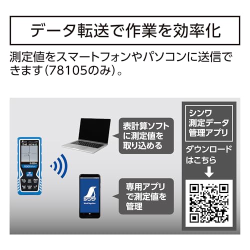 신와 레이저 거리측정기 L-Measure100 78105 이미지 4