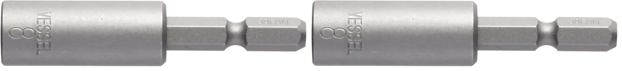 베셀 MA208 8mm 60mm 마그네틱 소켓 비트 2개입