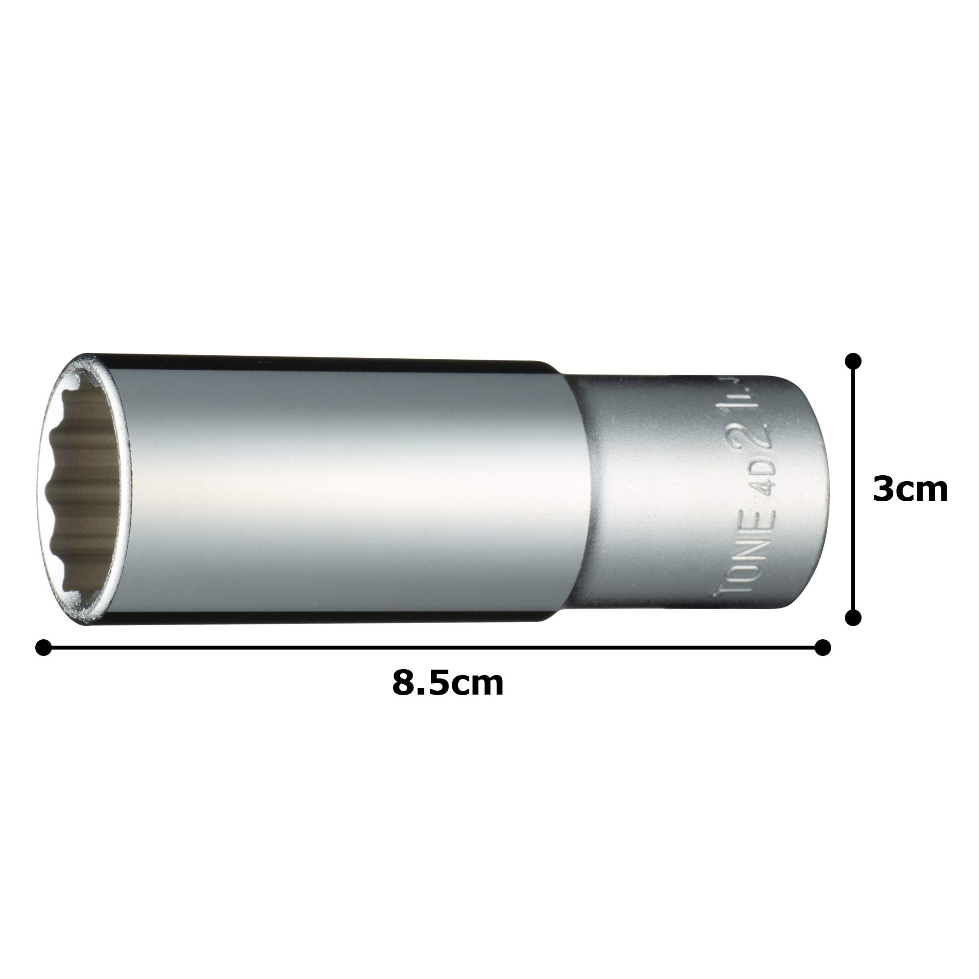 토네 HP4D-21L 21mm 12각 딥소켓 12.7mm 이미지 5