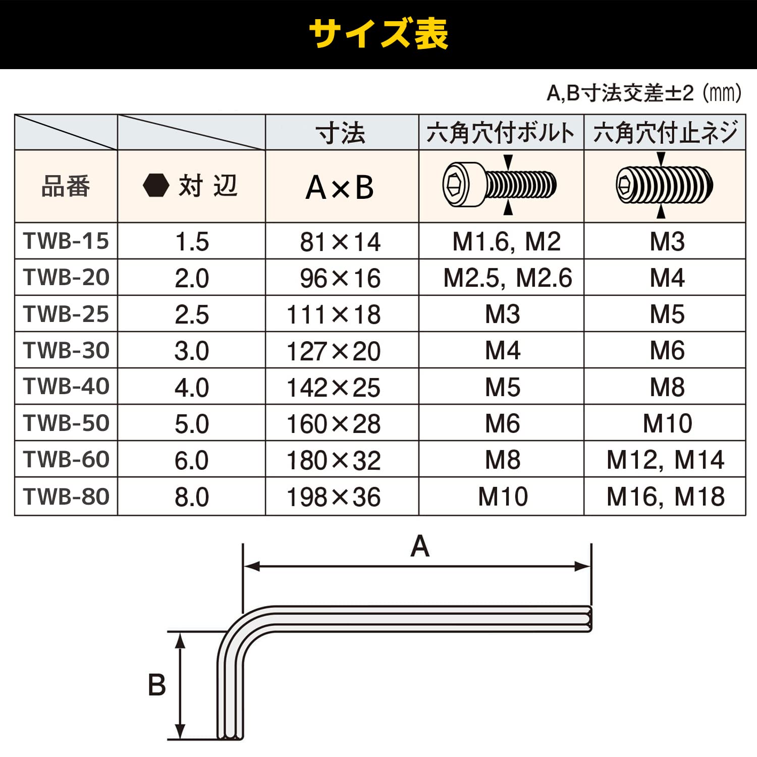엔지니어 TWB-80 볼렌치 8.0mm 이미지 4